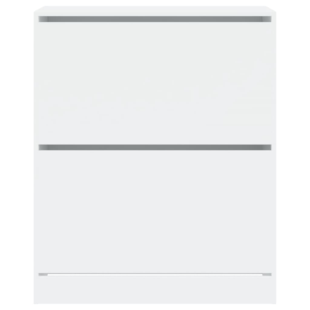 Schuhschrank Weiß 80x34x96,5 cm Holzwerkstoff - Pazzar.ch
