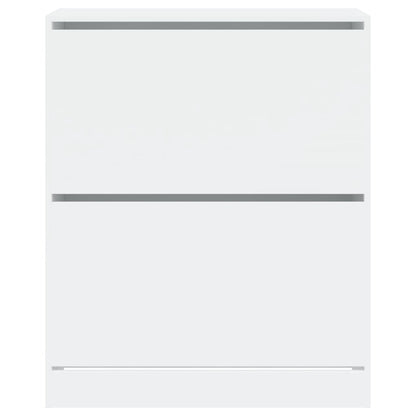 Schuhschrank Weiß 80x34x96,5 cm Holzwerkstoff - Pazzar.ch