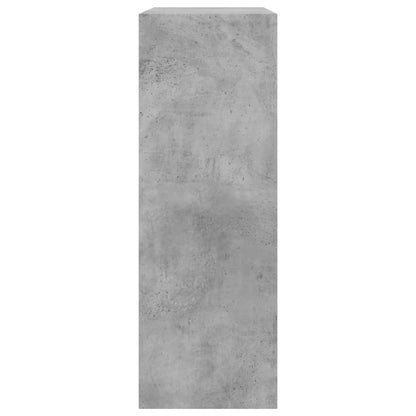 Schuhschrank Betongrau 80x34x96,5 cm Holzwerkstoff - Pazzar.ch