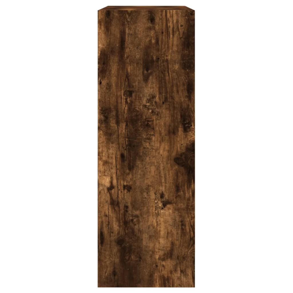 Schuhschrank Räuchereiche 80x34x96,5 cm Holzwerkstoff - Pazzar.ch
