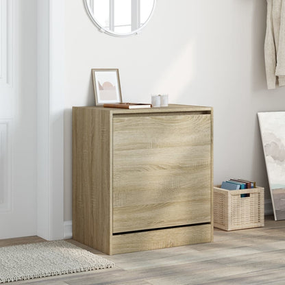 Schuhschrank Sonoma-Eiche 60x42x69 cm Holzwerkstoff - Pazzar.ch