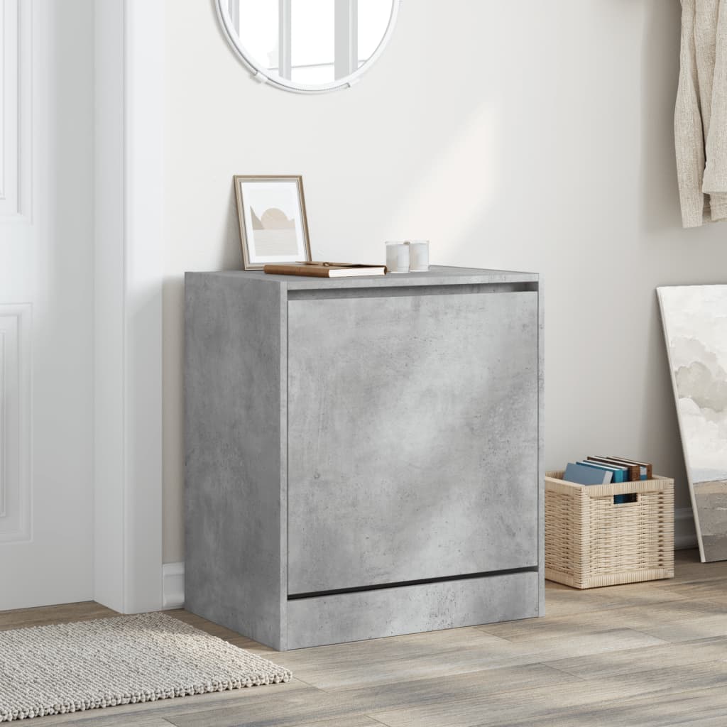 Schuhschrank Betongrau 60x42x69 cm Holzwerkstoff - Pazzar.ch