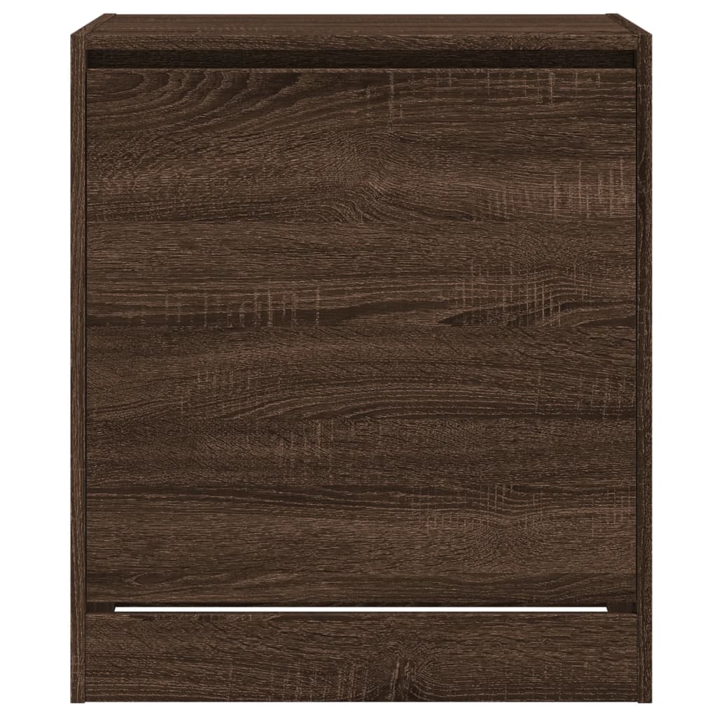 Schuhschrank Braun Eichen-Optik 60x42x69 cm Holzwerkstoff - Pazzar.ch