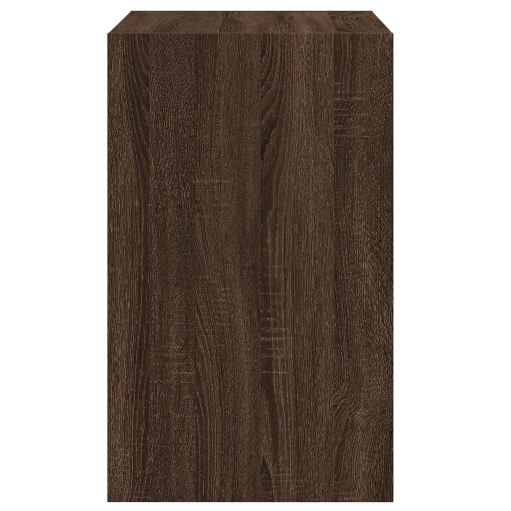 Schuhschrank Braun Eichen-Optik 60x42x69 cm Holzwerkstoff - Pazzar.ch