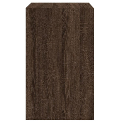 Schuhschrank Braun Eichen-Optik 60x42x69 cm Holzwerkstoff - Pazzar.ch