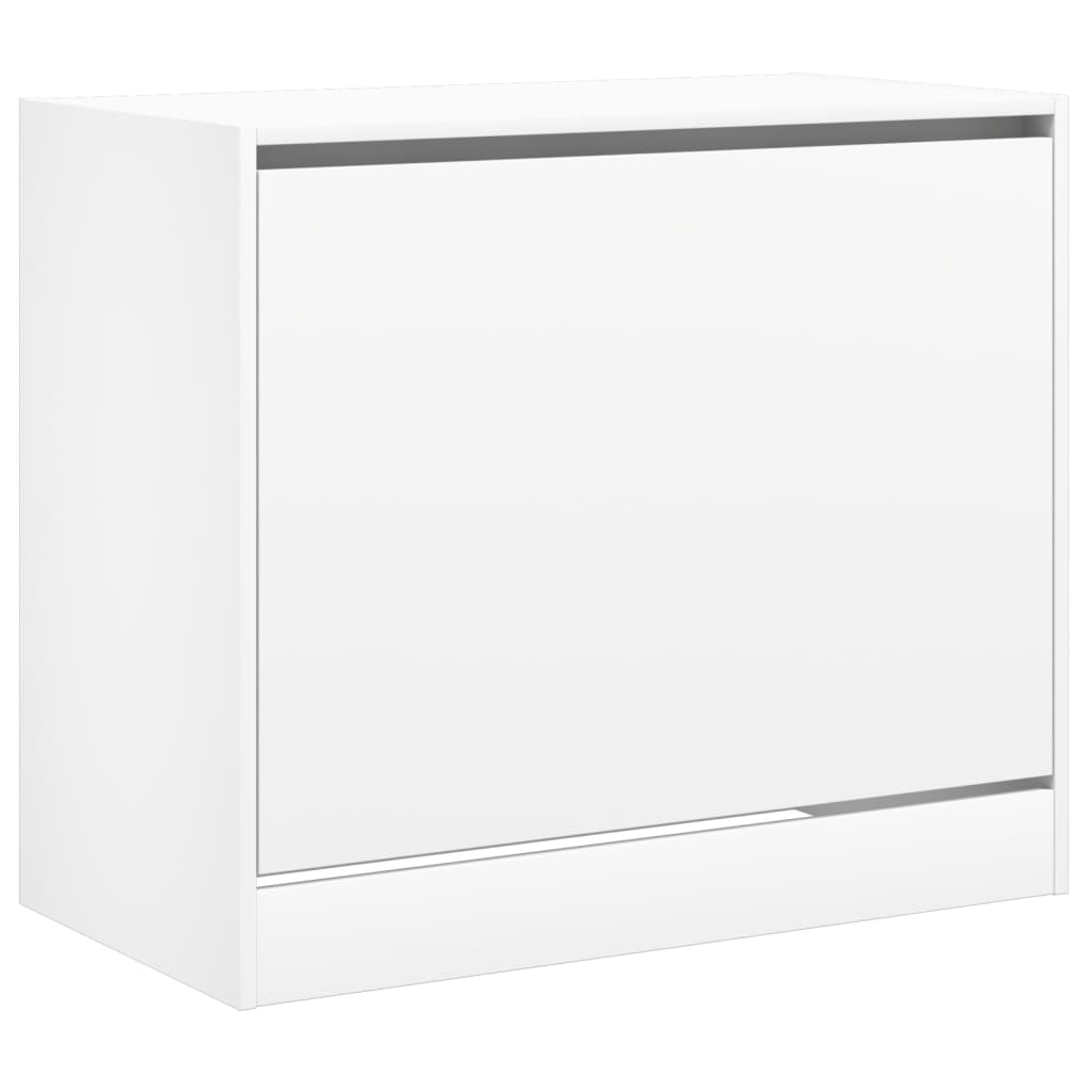 Schuhschrank Weiß 80x42x69 cm Holzwerkstoff - Pazzar.ch