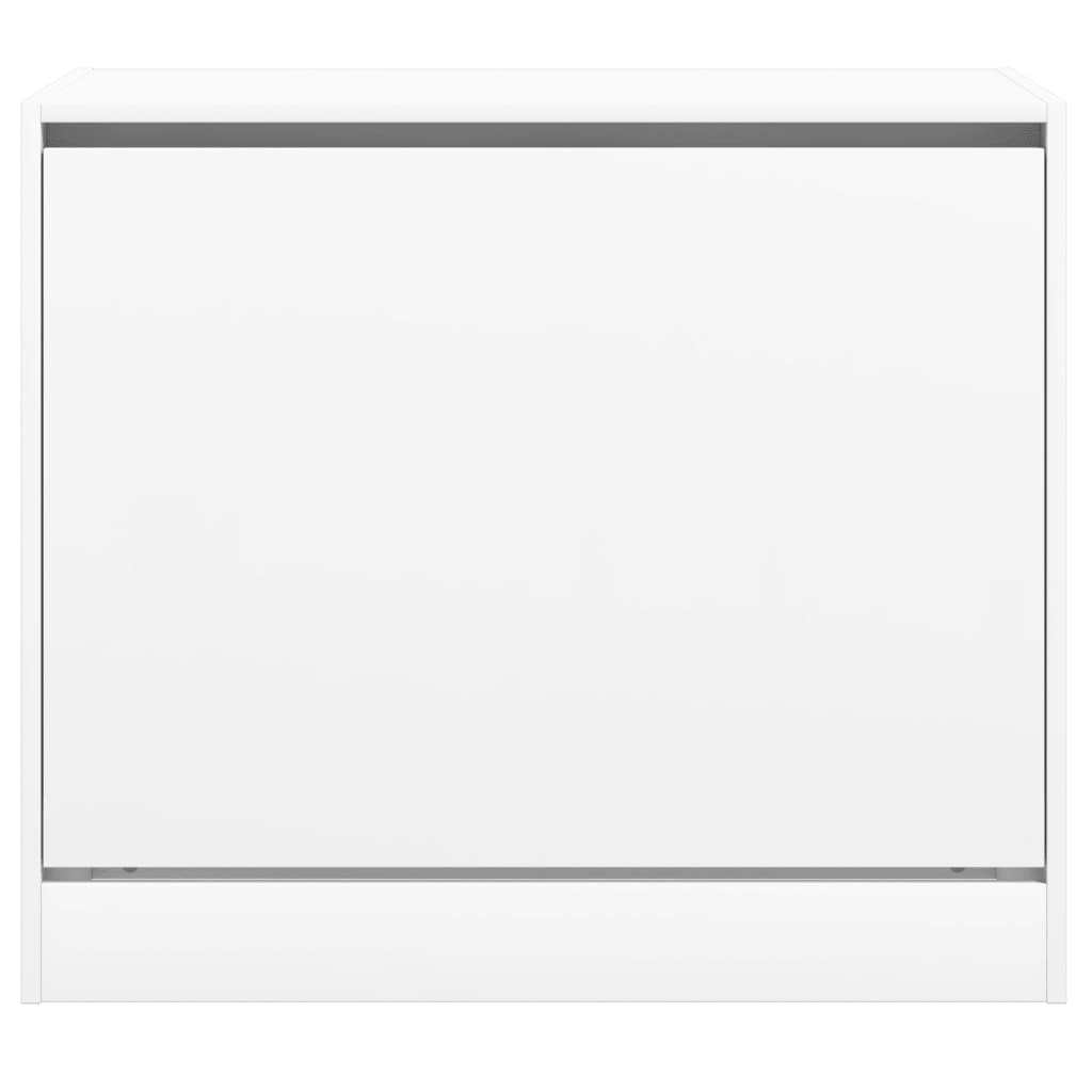 Schuhschrank Weiß 80x42x69 cm Holzwerkstoff - Pazzar.ch