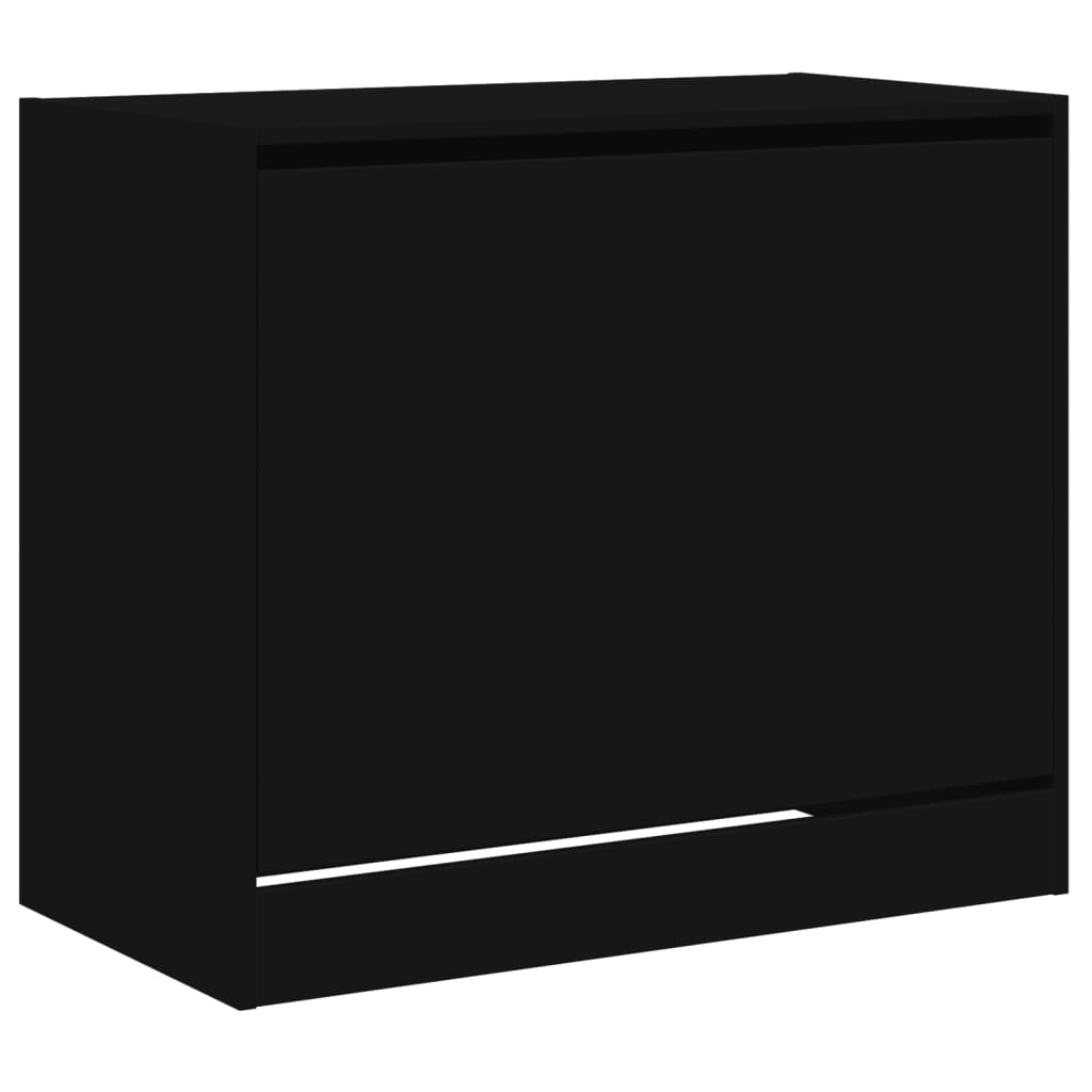 Schuhschrank Schwarz 80x42x69 cm Holzwerkstoff - Pazzar.ch