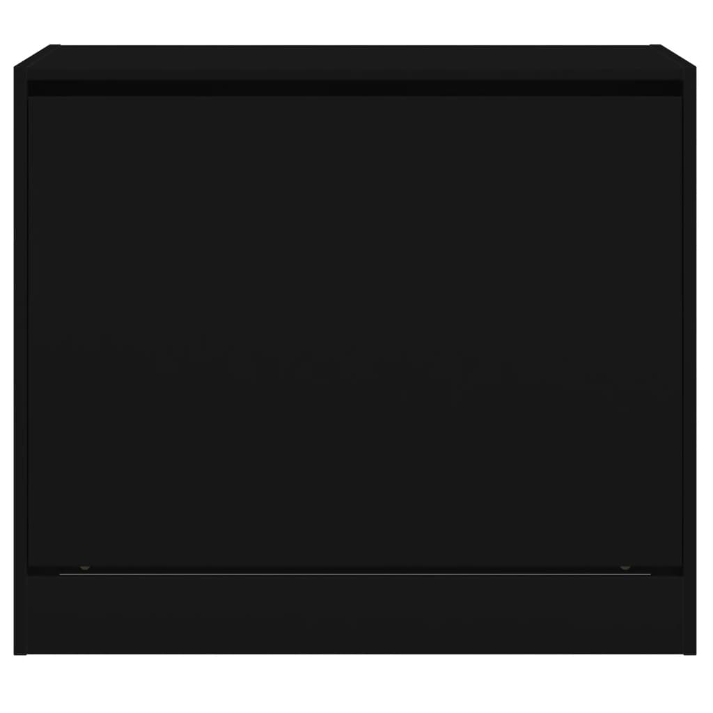 Schuhschrank Schwarz 80x42x69 cm Holzwerkstoff - Pazzar.ch