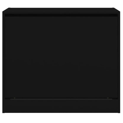 Schuhschrank Schwarz 80x42x69 cm Holzwerkstoff - Pazzar.ch