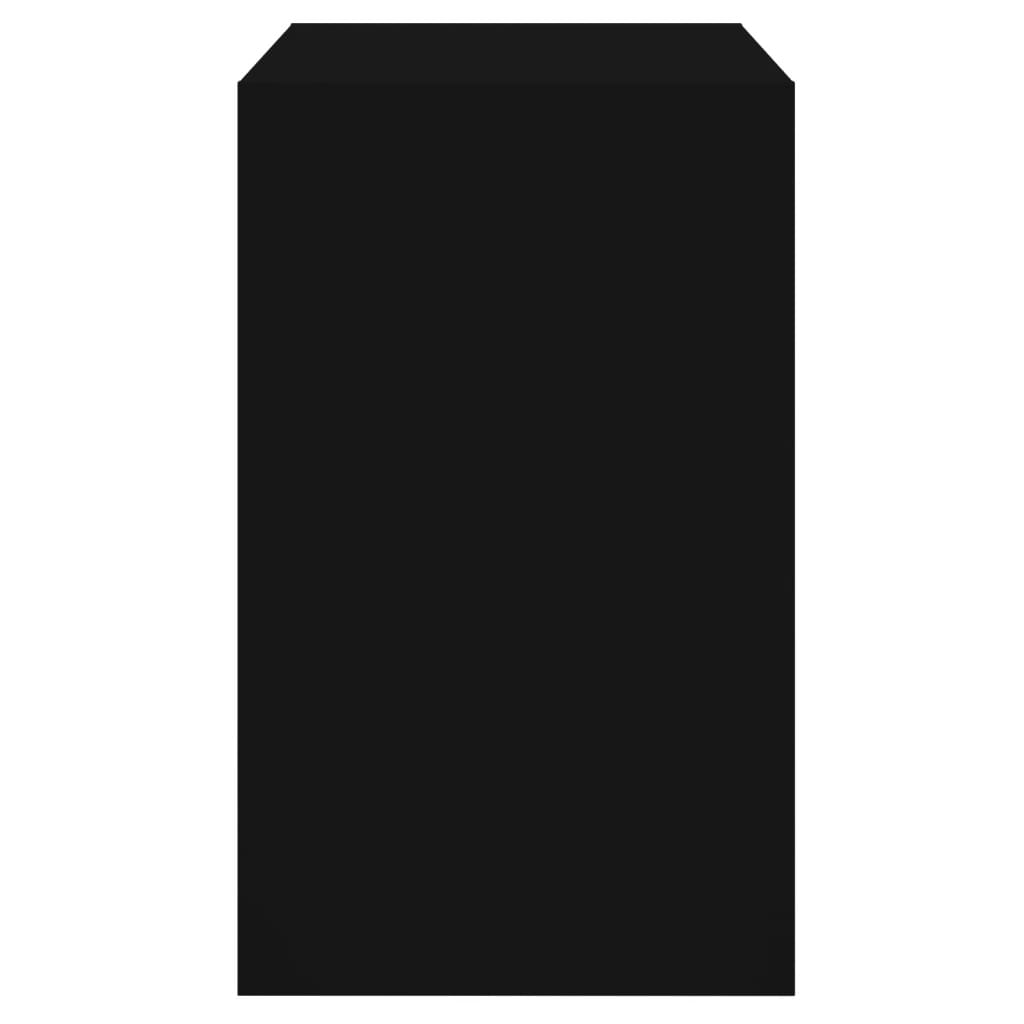 Schuhschrank Schwarz 80x42x69 cm Holzwerkstoff - Pazzar.ch