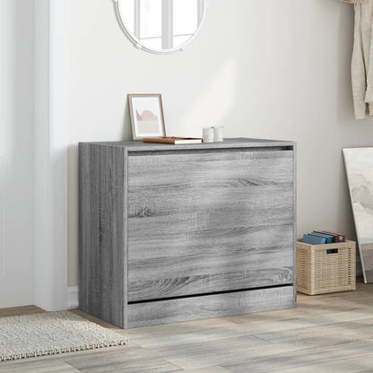 Schuhschrank Grau Sonoma 80x42x69 cm Holzwerkstoff - Pazzar.ch