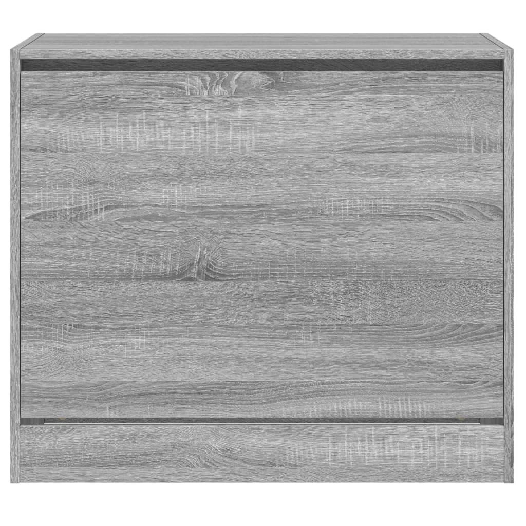 Schuhschrank Grau Sonoma 80x42x69 cm Holzwerkstoff - Pazzar.ch