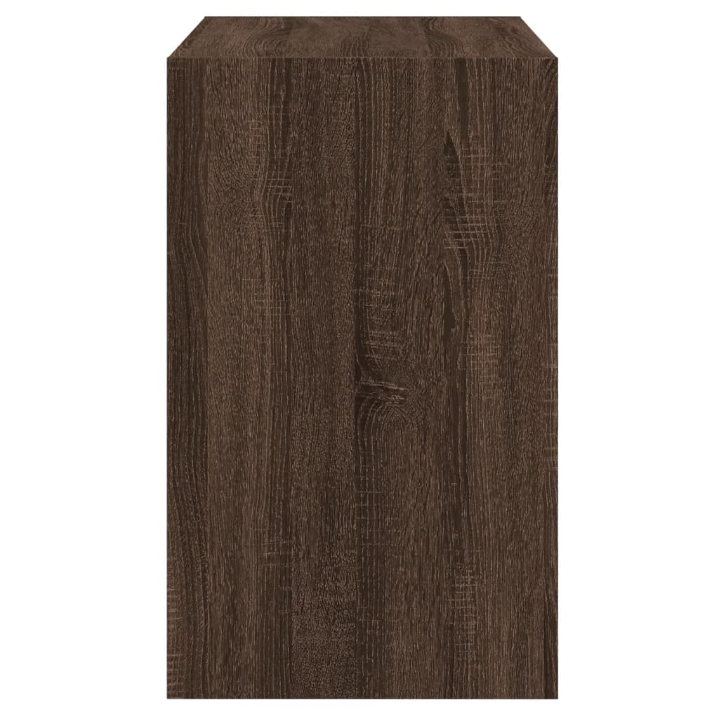 Schuhschrank Braun Eichen-Optik 80x42x69 cm Holzwerkstoff - Pazzar.ch
