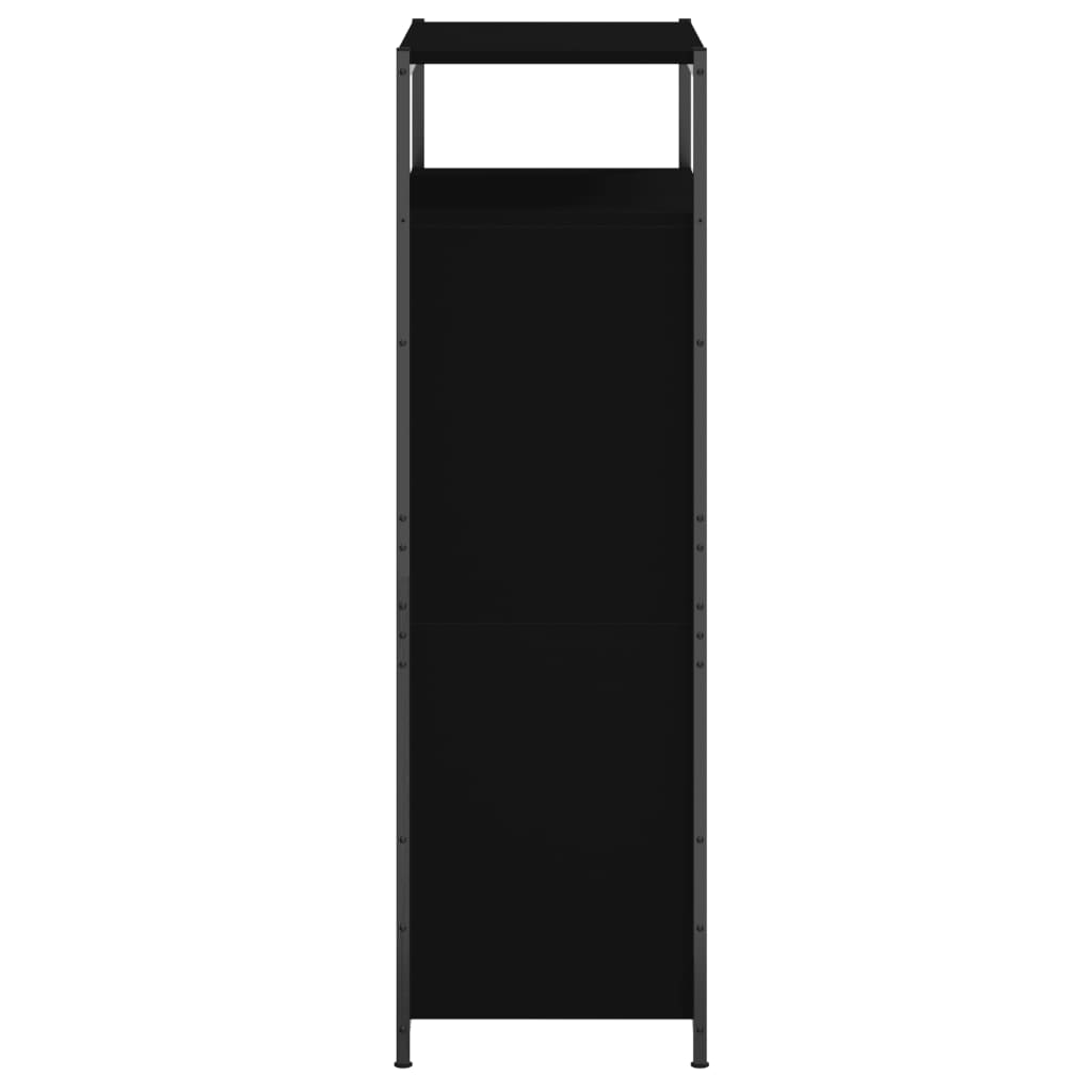 Schuhschrank Schwarz 60x34x112 cm Holzwerkstoff - Pazzar.ch
