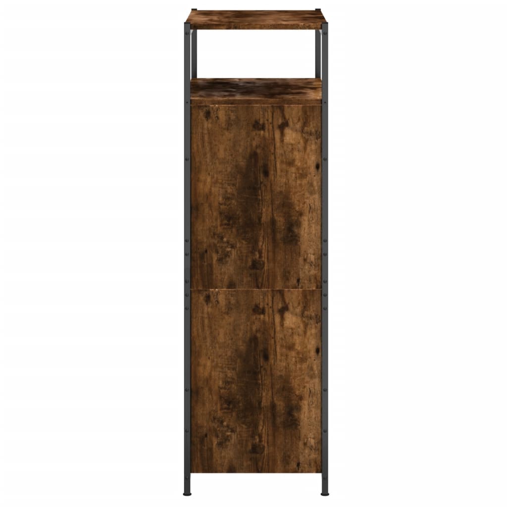 Schuhschrank Räuchereiche 60x34x112 cm Holzwerkstoff - Pazzar.ch