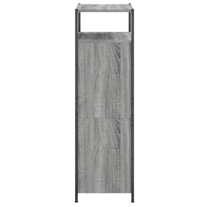Schuhschrank Grau Sonoma 60x34x112 cm Holzwerkstoff - Pazzar.ch