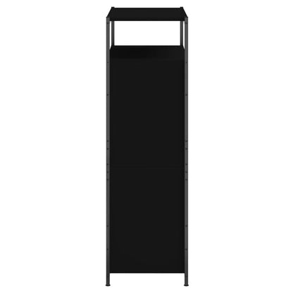 Schuhschrank Schwarz 75x34x112 cm Holzwerkstoff - Pazzar.ch