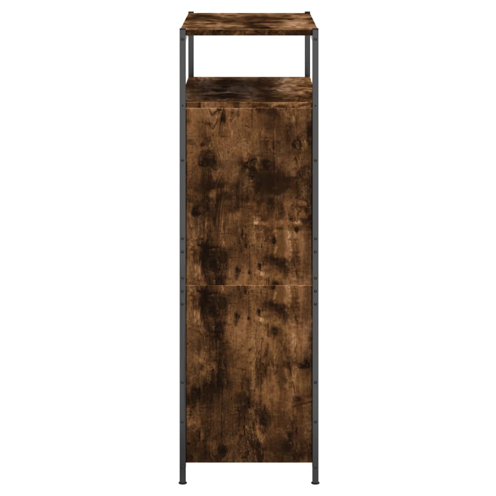 Schuhschrank Räuchereiche 75x34x112 cm Holzwerkstoff - Pazzar.ch