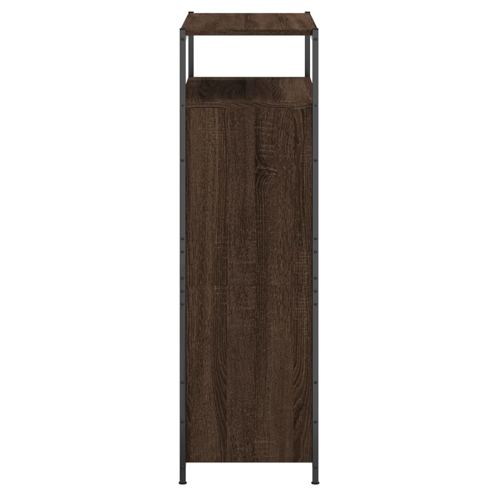 Schuhschrank Braun Eichen-Optik 75x34x112 cm Holzwerkstoff - Pazzar.ch