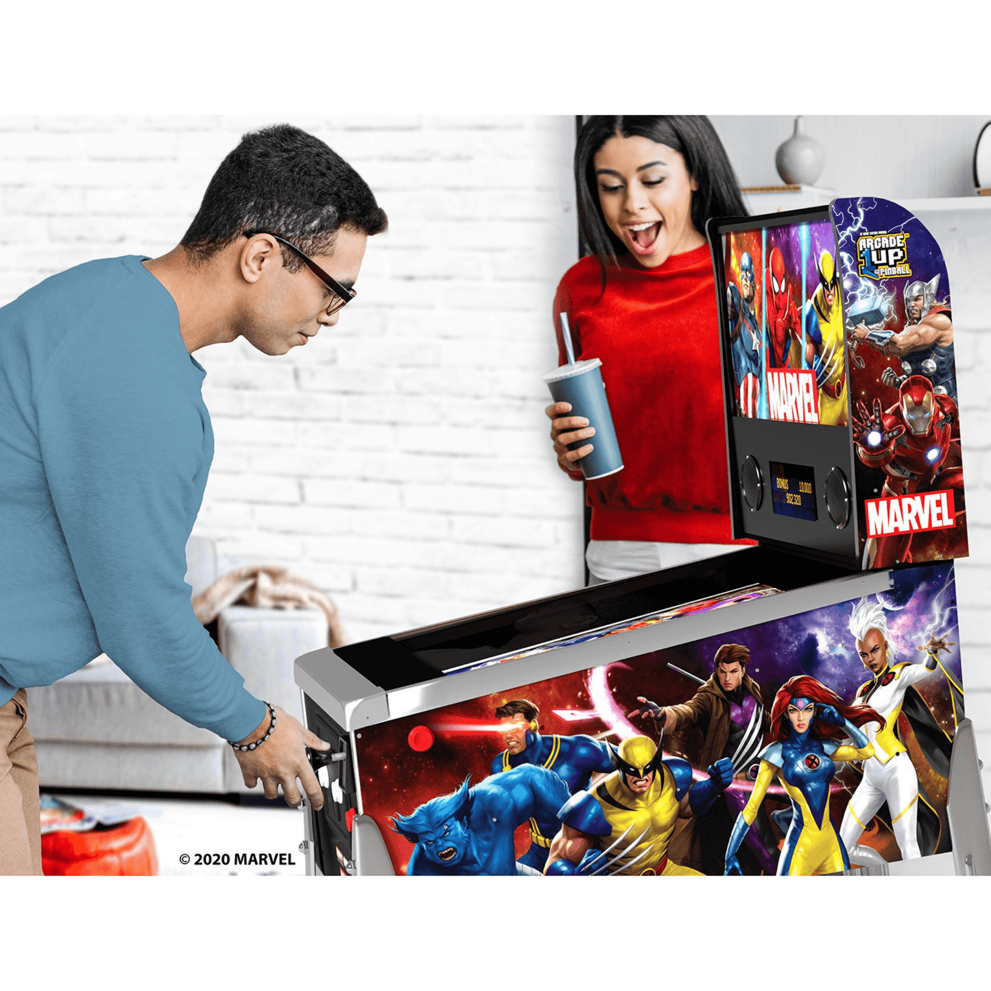 Arcade1Up - Digitaler Flipperkasten Marvel Pinball - Pazzar.ch