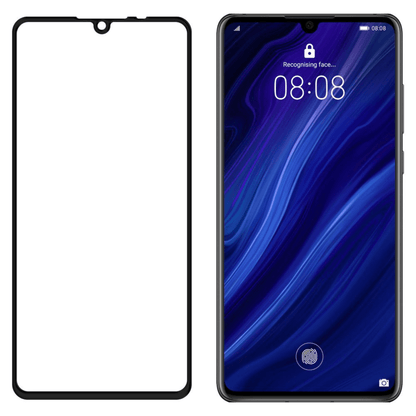 Wozinsky - Samsung Galaxy A50 / Galaxy A30 Full-Screen 3D Vollbild Displayschutzglas Rahmen - Schwarz - Pazzar.ch