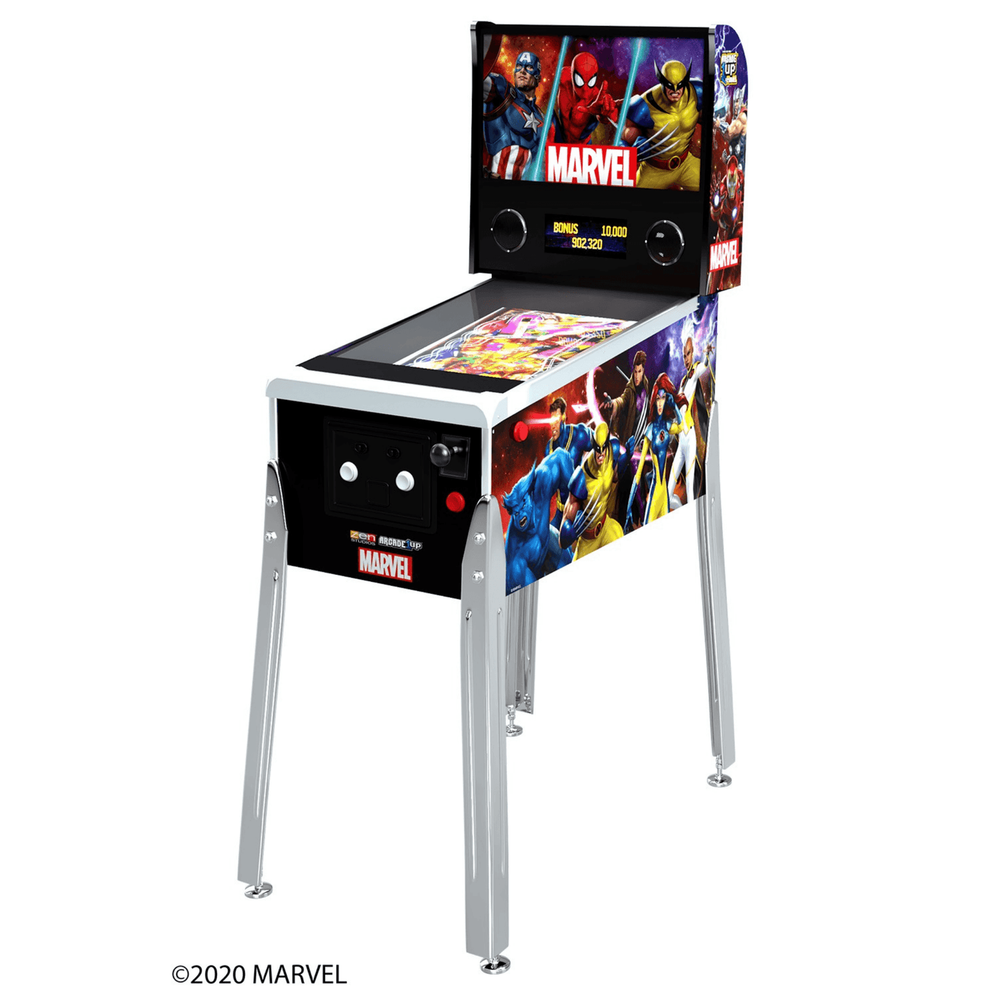 Arcade1Up - Digitaler Flipperkasten Marvel Pinball - Pazzar.ch