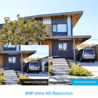 Reolink - 8-Kanal 4K Ultra HD Überwachungskamerasystem RLK8-810B4-A - Pazzar.ch