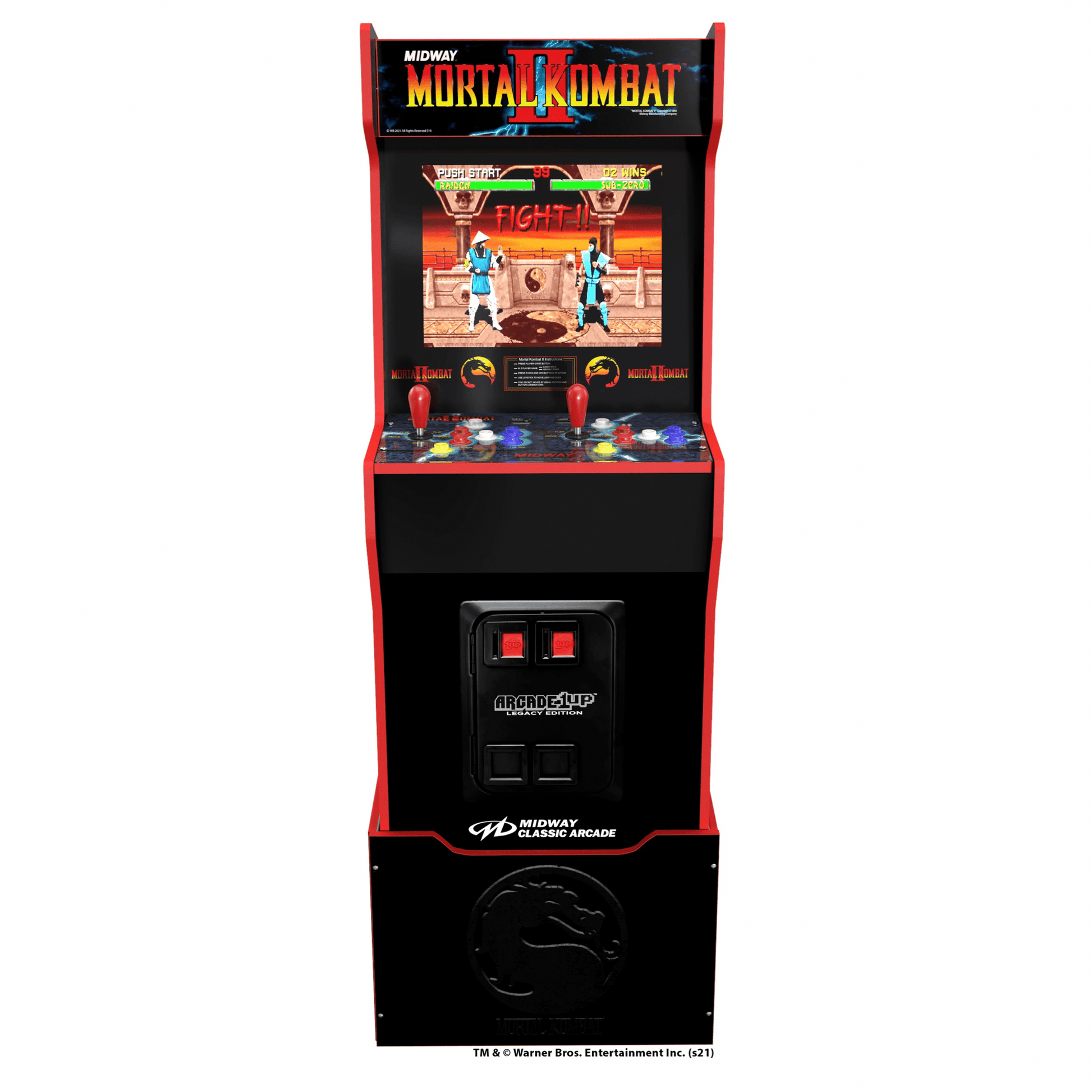 Arcade1Up - Spielautomat Midway Legacy Edition mit Standfuss