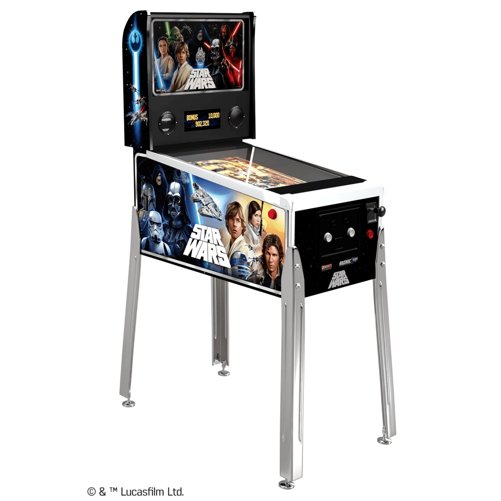 Arcade1Up - Digitaler Flipperkasten Star Wars Pinball