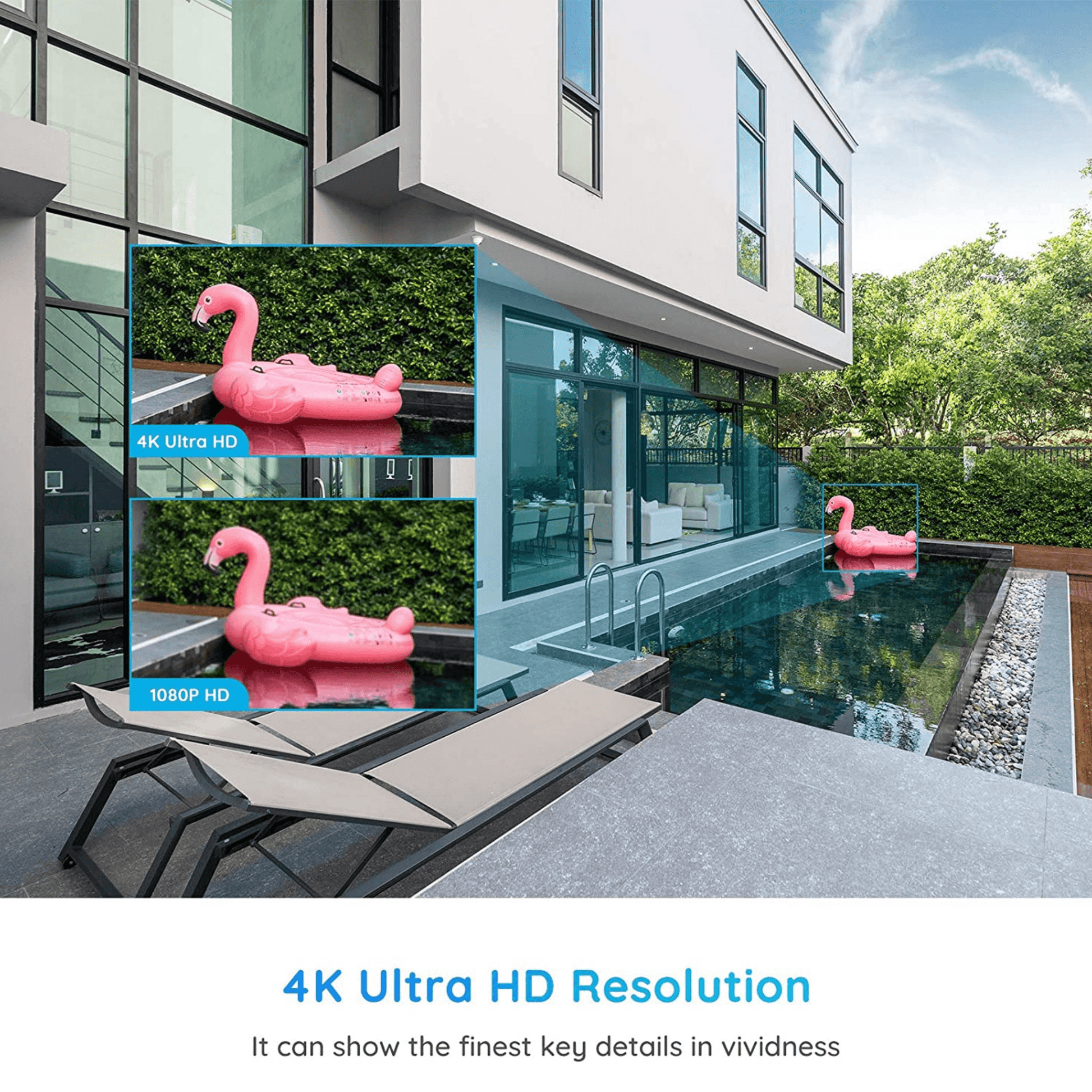 Reolink - 8-Kanal 4K Ultra HD Überwachungskamerasystem RLK8-820D4-A